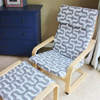 Γεωμετρική πρότυπη καρέκλα Poing