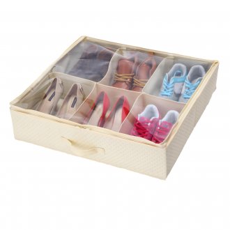 Μικρός οργανωτής παπουτσιών με διάφανη κορυφή