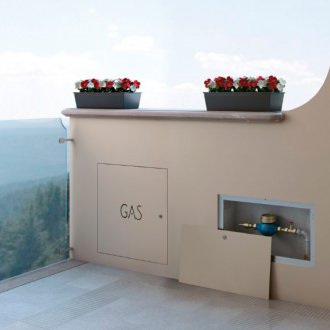 Καταπακτή υδραυλικών εγκαταστάσεων για επικοινωνίες