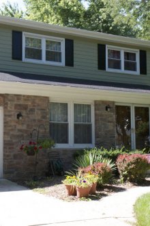 Πέτρα επένδυσης για γκαράζ