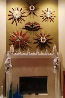 Ρολόι σχεδιασμού στο σαλόνι