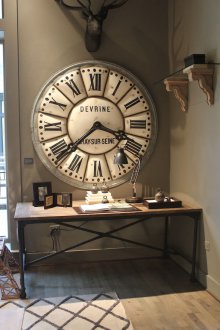 Ρολόι τοίχου σε στυλ σοφίτας