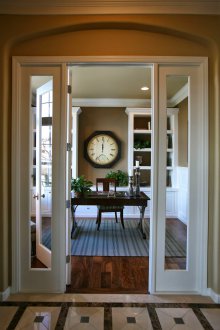 Ρολό στυλ ρολογιών στο σαλόνι