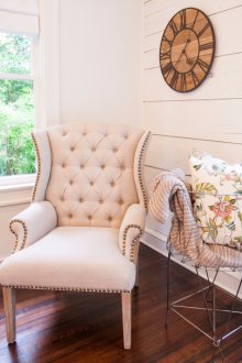 Ρουστικό ρολόι καθιστικού