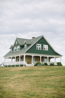 Παρακαμπτήριος σπίτι μπλοκ πράσινο