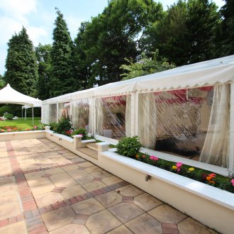 Κήπος σκηνή διαφανή