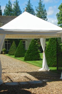 Τέντα κήπου με δίχτυ