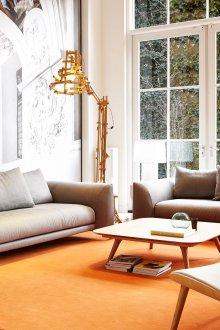 Άνεμος καναπές από δέρμα Amsterdam