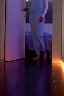 LED κορνίζα κίτρινο