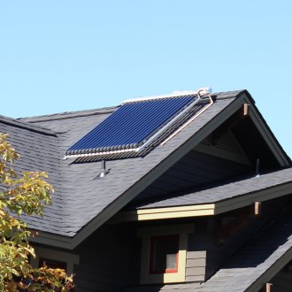 Ηλιακός συλλέκτης για ζεστό νερό οικιακής χρήσης