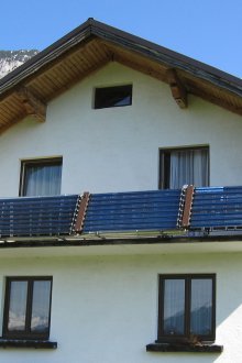 Ηλιακός συλλέκτης για σαλέ