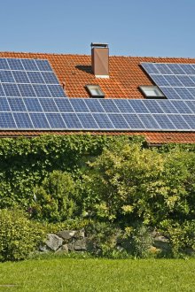 Ηλιακός συλλέκτης για εξοχική κατοικία