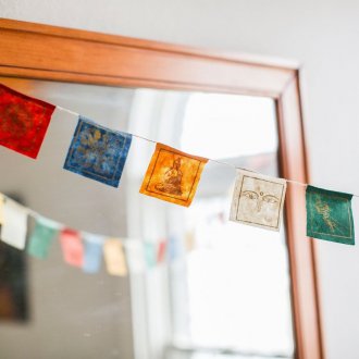 Γιρλάντα χαρτιού εθνικού στυλ