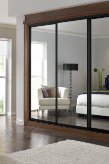 Ενσωματωμένο ντουλάπι μαύρο