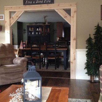 Ρουστίκ στυλ πόρτα