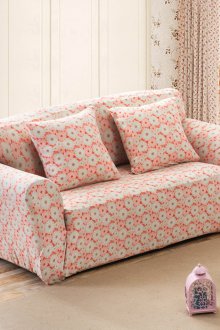 Καναπές κάλυψης με floral μοτίβο