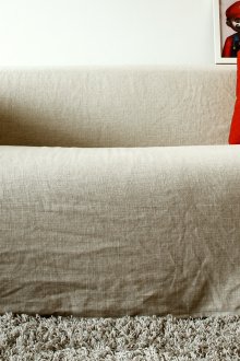 Κάλυψη λινάτσας καναπέ