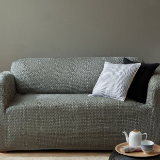 Γκρι κάλυμμα καναπέ