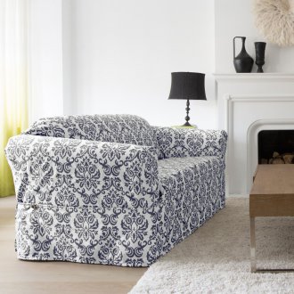 Καλύψτε με ένα μοτίβο στον καναπέ