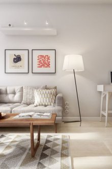 Ζωγραφική από το φενγκ σούι στο εσωτερικό του καθιστικού