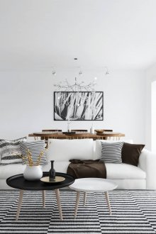 Μονόχρωμη ζωγραφική από το φενγκ σούι