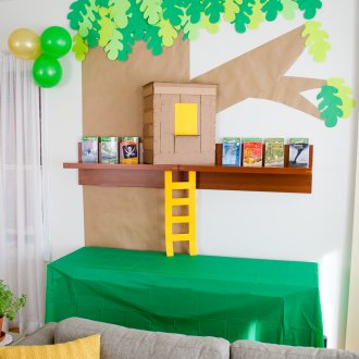 Διακόσμηση από χαρτί στο φυτώριο