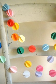 Γιρλάντα όγκου χαρτιού