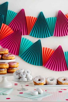 Χαρτί γιρλάντας για τις διακοπές.