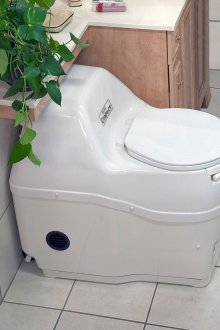 Τουαλέτα εξοχικών κατοικιών τύρφης