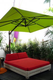 Ομπρέλα κήπου πράσινο