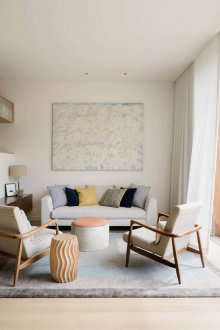 Καθιστικό με πρόσβαση στη βεράντα