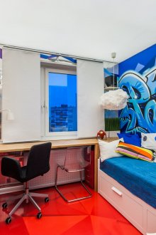 Γκράφιτι σε ένα δωμάτιο έφηβος