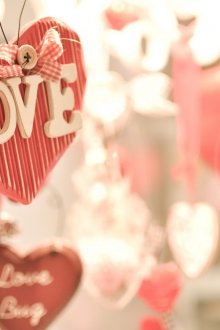 Ρομαντική διακόσμηση από ξύλο