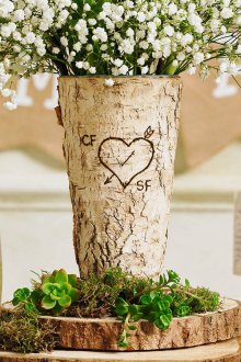 Οικολογικό στιλ ρομαντικό ντεκόρ