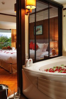 Ρομαντικό διακόσμηση τριαντάφυλλων