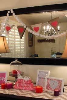 Ρομαντικό ύφασμα ντεκόρ