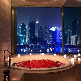 Ρομαντικό ντεκόρ μπάνιου