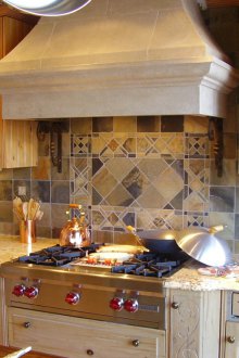 Provence στυλ φυσική πέτρα πλακιδίων