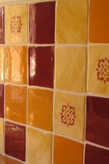 Γυαλιστερό κεραμίδι σε στυλ Προετίας