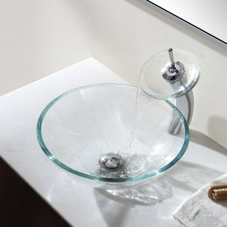 Glass sink bowl