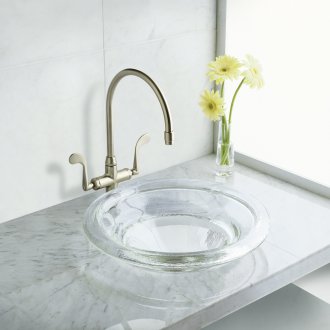 Bồn rửa kính tròn