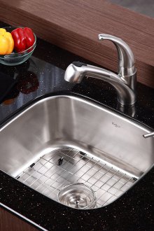 Μεταλλικό νεροχύτη