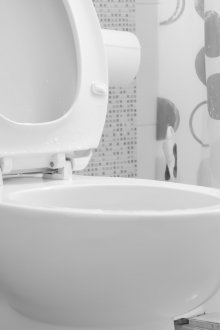 Τουαλέτα στο μπάνιο