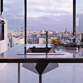 Υψηλής τεχνολογίας νεροχύτης ανοξείδωτου χάλυβα