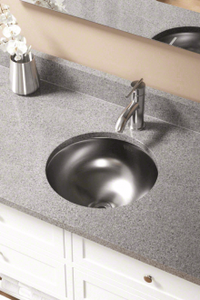 Στρογγυλό νεροχύτη από ανοξείδωτο