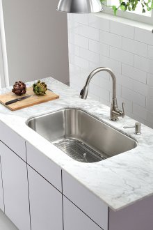 Ορθογώνιος νεροχύτης ανοξείδωτου χάλυβα