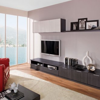 Κόκκινο δέρμα μίνι καναπέ