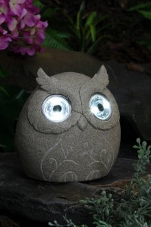 Ηλιακός λαμπτήρας με τη μορφή κουκουβάγιας