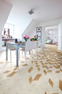 Γεωμετρικό πλακίδιο βινυλίου