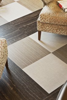 Βινυλίου κεραμίδι στο εσωτερικό